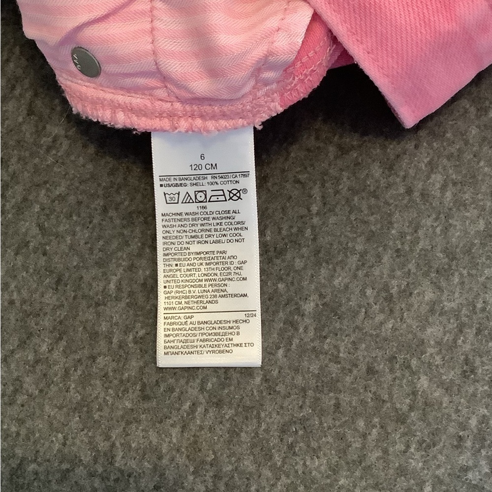 GAP KIDS Pink Longline Shorts Size 6 NWT - Picture 6 of 6